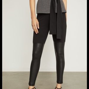 ❌SOLD❌Leather trimmed legging